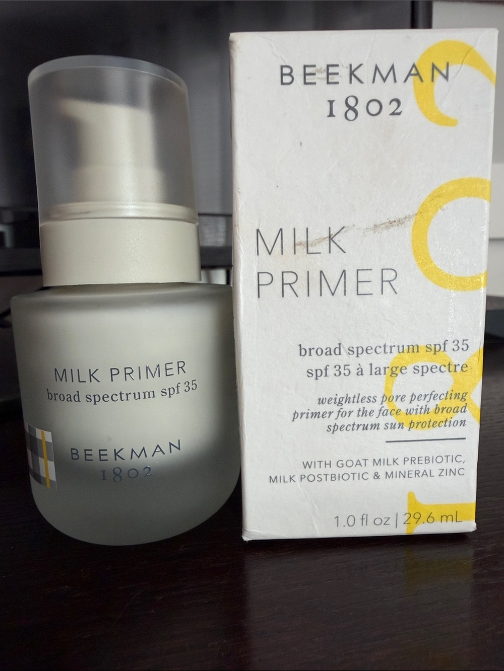 Beekman 1802 Milk Primer Broad Spectrum SPF 35 SPF 35 Face Primer